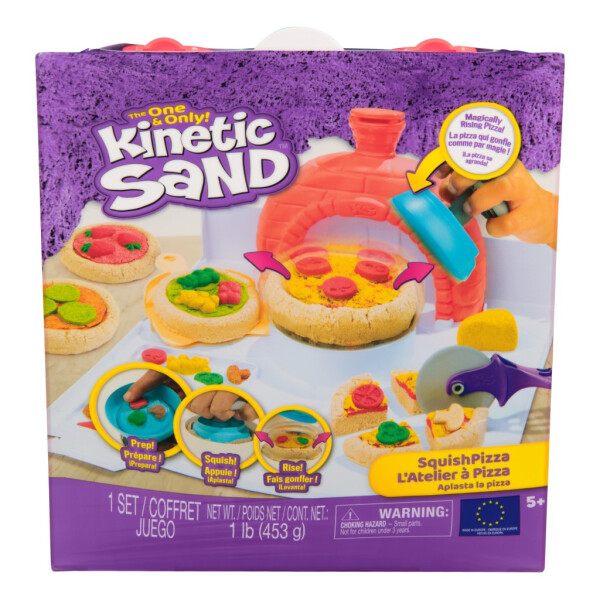 Kinetic Sand výroba pizzy - Spin Master Kinetic Sand
