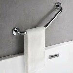 Tutumi - Koupelnové úhlové madlo Chrome REA-98000