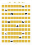 Stírací plakát TOP 100 Česko
