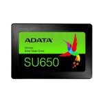 ADATA SU650 120GB SSD / 2.5 SATA III / TLC / R: 520 MBps / W: 320 MBps / IOPS: 20K 75K / MTBF 2mh (ASU650SS-120GT-R)