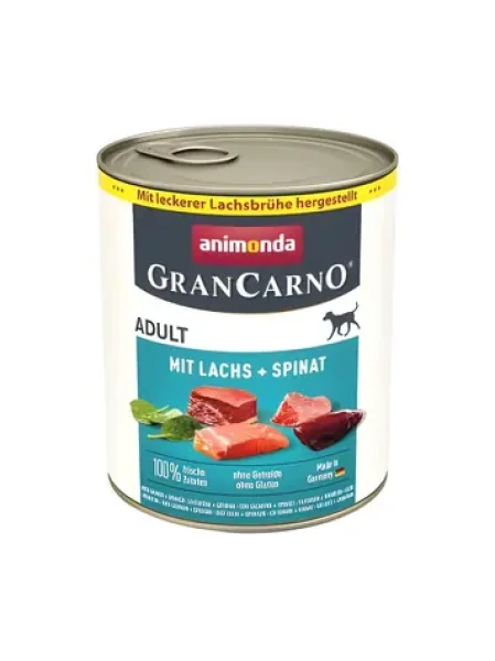 Animonda GranCarno Adult Losos, špenát / Konzerva pro psy / 800 g (B4-82481)