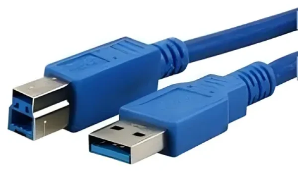 MediaRange USB kabel A-B 5m modrá / USB kabel / USB-A - USB-B / USB 3.2 Gen 1 (MRCS150)