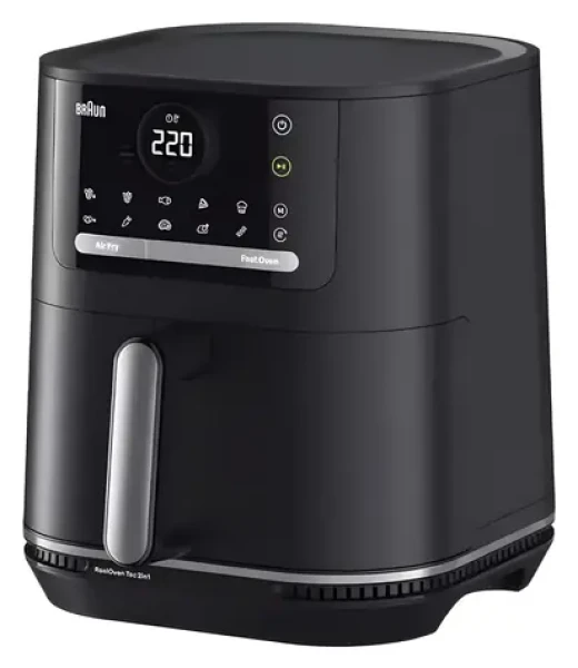 Braun MultiFry 5 HF 5054I černá / Horkovzdušná fritéza / 2000 W / 6 l / 15 programů (0X12500023)