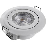 Paulmann 92907 Whirl LED vestavné svítidlo, LED, pevně vestavěné LED, 4.9 W, hliník (kartáčovaný), saténová, sada 3 ks