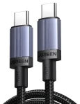 Ugreen L532 šedá / Kabel USB-C - USB-C / PD 240 W / 480 Mb/s / 3 m (UGR5752)