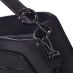 Pevná dámská kabelka Karmen, černá