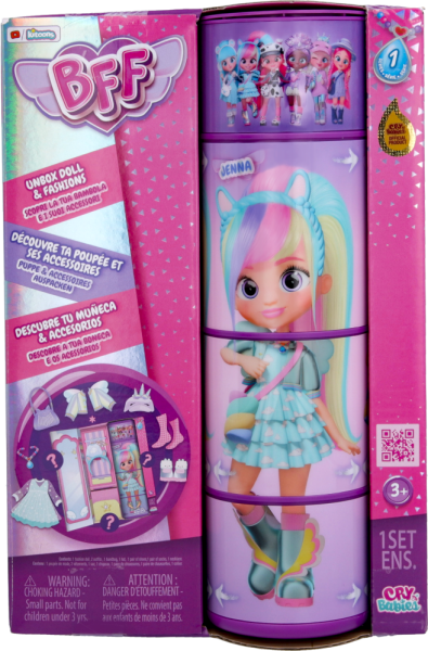 Cry Babies panenka BFF Jenna - TM Toys