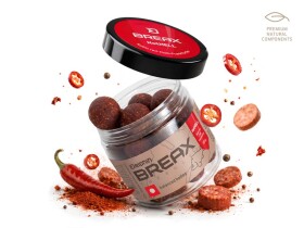 Delphin Vyvážené boilies BreaX/HotHELL Robin red-Chilli-Fr.Klobása 100g,Delphin Vyvážené boilies BreaX/HotHELL Robin red-Chilli-Fr.Klobása 100g