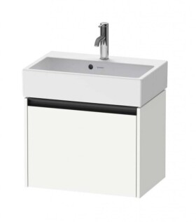 DURAVIT - Ketho.2 Umyvadlová skříňka 44x58x39 cm, 1 zásuvka, matná bílá K25073018180000