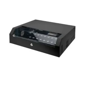 Digitus SOHO Slim DN-19 04U-PB-B černá / Nástěnný rozvaděč / 19" / 3U + 2U / hl. 265 mm (DN-19 04U-PB-B)