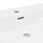 Nábytkové dvojumyvadlo SAT B-Way 121x46 cm dva otvory pro baterii SATBW212046 SATBW212046