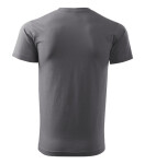 Basic tričko pánské ocelově šedá 3XL