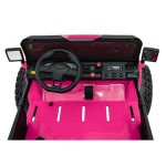 Mamido Elektrické autíčko Extreme Sport 4x4 s proměnlivou velikostí růžové
