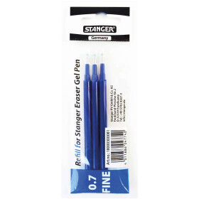 Stanger Eraser náplně 0,7 mm modré 3 ks