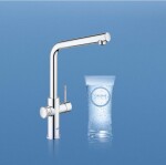 GROHE - Blue Home Dřezová baterie s chladícím zařízením a filtrací, chrom 31454001