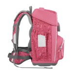 Školní aktovka Step by Step BASIS, Pink Bubbles - 4 dílný set, AGR certifikát