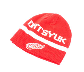 Reebok Pánská zimní čepice #13 Pavel Datsyuk Detroit Red Wings Player Reversible Knit Distribuce: EU