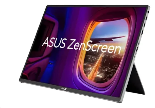 16" ASUS ZenScreen MQ16FC stříbrná / Monitor / OLED / WUXGA 1920x1200 / 16:10 / USB-C / přenosný (MQ16FC)