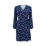 Dámské šaty Wendy Tmavě modrá vzor - Benedict Harper tmavě modrá s bílou 44/2XL