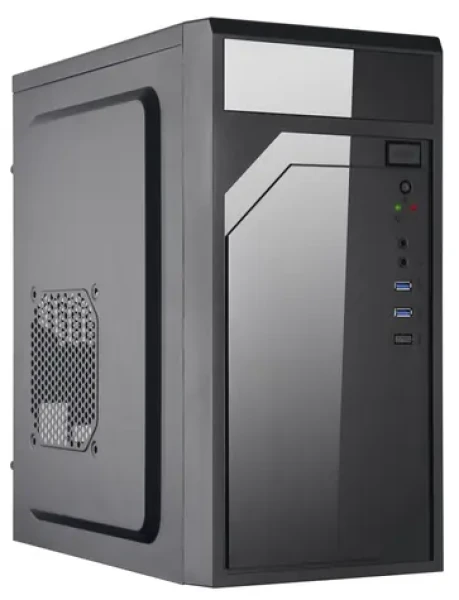 EUROCASE ML M6-590B černá / Skříň / mATX, Mini-ITX / bez zdroje / 2x USB 3.0 (P001050859590)