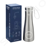 GROHE - Blue Home Thermo láhev, 450 ml, kartáčovaná nerez ocel 40848SD0