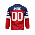 Dres české hokejové reprezentace 2026 CCM Fandres replica - červený Velikost: XXL