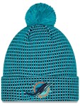 New Era Pánská zimní čepice Miami Dolphins NFL 2026 Rivalries Sideline Cold Weather