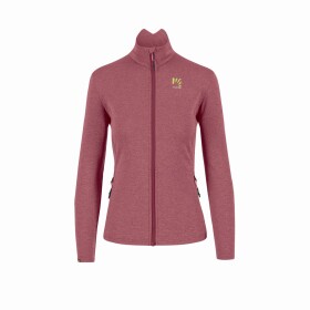 Dámská mikina KARPOS W Pizzocco Full Zip Fleece, Deco Rose velikost: XS