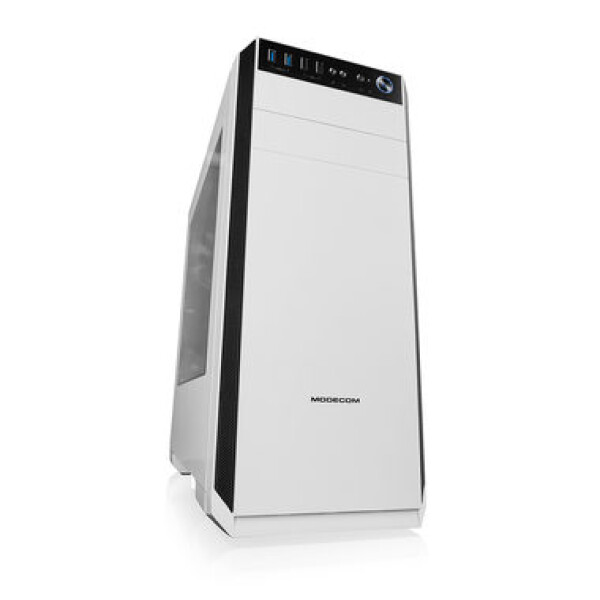 MODECOM OBERON PRO bílá / ATX / 2x USB 3.0 / 2x USB 2.0 / bez zdroje (AT-OBERON-PR-20-000000-0002)