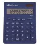 Maul MXL 12 TAX světle modrá / Stolní kalkulačka / 12místná / duální napájení (7267034)