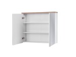 COMAD - Zrcadlová skříňka 80cm 2 dvířka BALI bílá 5907611647530
