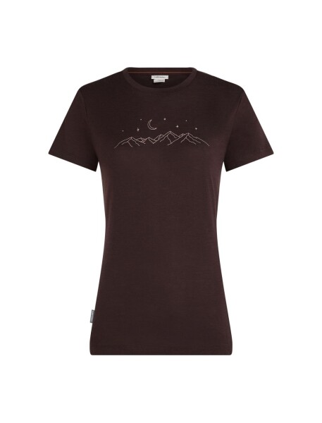 ICEBREAKER Wmns Merino 150 Tech Lite SS Tee Sparkling Sta, Bittersweet velikost: XL