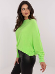Svetr DHJ SW 8862.91 fluo zelený jedna velikost