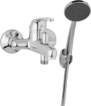 JB Sanitary Vanová nástěnná baterie SLIM, rozteč 100 mm, s příslušenstvím A10 45 01