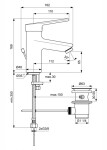 IDEAL STANDARD - Ceraplus II Umyvadlová baterie s výpustí, chrom BC091AA