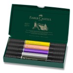 Popisovač Faber-Castell Pitt Artist Pen Dual Marker Fashion sada 5 ks