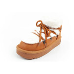 D.Franklin dámské sněhové boty zimní módní kožešina zateplené hnědé pro kotníkové dámské 38