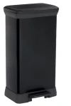 Curver Deco Bin černá / Odpadkový koš / 50 l / pedálové otevírání (187178)