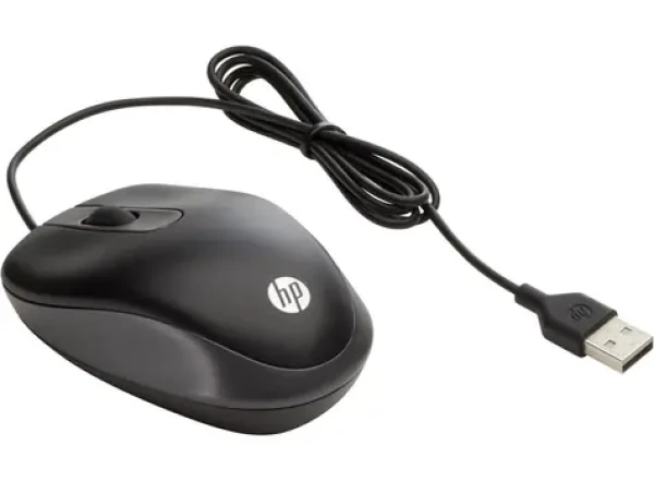 HP USB Travel Mouse černá / Drátová myš / USB / 2 tlačítka (G1K28ET#ABB)