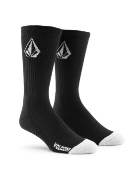 Volcom Full Stone 3PK black moderní barevné pánské ponožky