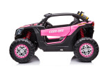 Mamido Elektrické autíčko Buggy Turbo 24V 4x200W růžové