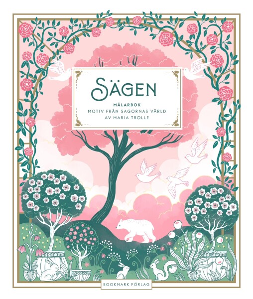 Sägen/Ságy a legendy, antistresové omalovánky, Maria Trolle