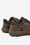Pánské sportovní trekové boty Big Star HI-POLY SYSTEM – khaki Velikost: 43
