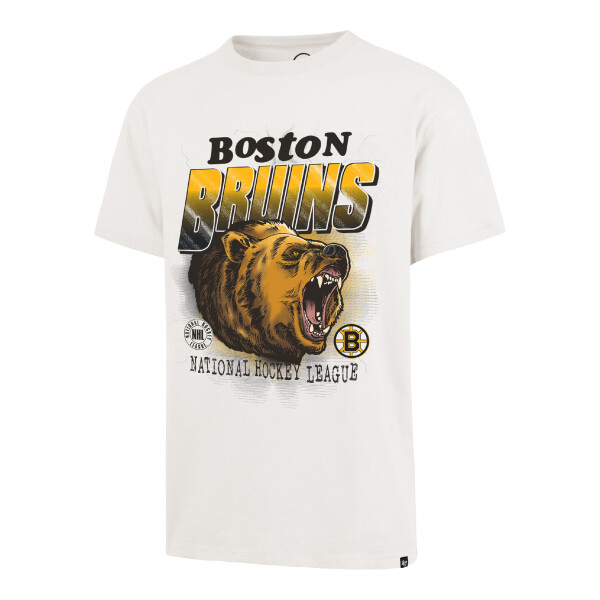 47 Brand Pánské Tričko Boston Bruins Graphic 47 Drop Shoulder Tee Velikost: