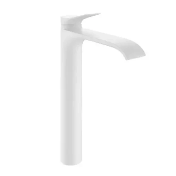 Hansgrohe - Umyvadlová baterie s výpustí, EcoSmart, CoolStart, matná bílá (75044700)