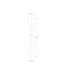 OMNIRES - sprchová hadice, 150 cm chrom /CR/ 023-XCR