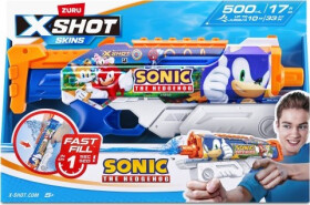 ZURU X-SHOT Vodní pistole Sonic the Hedgehog Fast Fill Skins - Sparkys