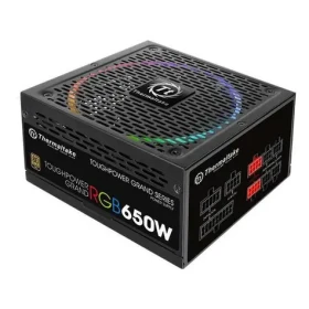 THERMALTAKE Toughpower Grand RGB / 650W / aktivní PFC / ATX 12V 2.4 / 140mm ventilátor / 80PLUS Gold / černá (PS-TPG-0650FPCGEU-R)