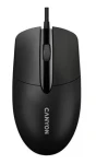 Canyon OnClick5 M-5 černá / Optická myš / 1200 DPI / 3 tlačítka / USB / 1.5 m (CNE-CMS5)