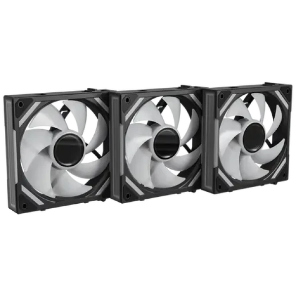 Alpenföhn 120mm WingBoost 4 ARGB černá 3-pack / Ventilátor / 120 mm / 28,9 dB / 1 800 RPM / 90,12 m3/h / PWM + ARGB (84000000228)